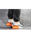 Купить Чоловічі кросівки Nike Air Max 95 + Max 270 сірі з помаранчевим
