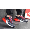 Купить Мужские кроссовки Nike Air Max 95 + Max 270 темно-синие с красным