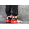 Купить Мужские кроссовки Nike Air Max 95 + Max 270 темно-синие с красным