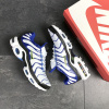 Купить Мужские кроссовки Nike Air Max Plus TN белые с синим