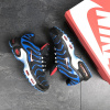 Мужские кроссовки Nike Air Max Plus TN черные с голубым