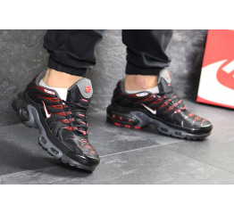 Купить Мужские кроссовки Nike Air Max Plus TN черные с красным в Украине