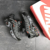 Мужские кроссовки Nike Air Max Plus TN серые с черным