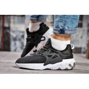 Женские кроссовки Nike Air Presto React черные с белым