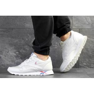 Мужские кроссовки Reebok Classic Leather MU белые