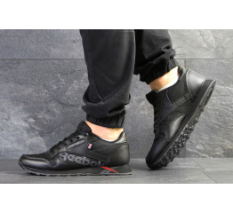 Мужские кроссовки Reebok Classic Leather MU черные
