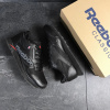 Купить Мужские кроссовки Reebok Classic Leather MU черные
