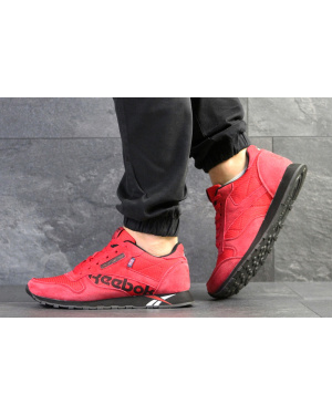 Мужские кроссовки Reebok Classic Leather MU красные
