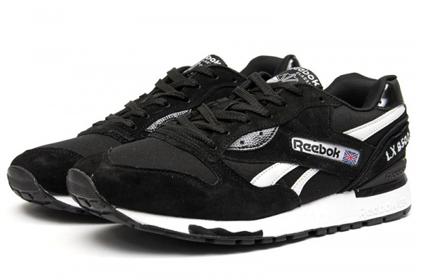 Мужские кроссовки Reebok LX 8500 черные с белым