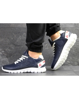 Мужские кроссовки Reebok Sublite темно-синие с белым