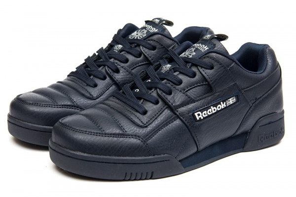 Мужские кроссовки Reebok Workout Plus темно-синие