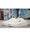 Женские кроссовки Fila Creeper белые с зеленым