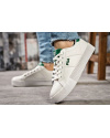 Купить Женские кроссовки Fila Creeper белые с зеленым