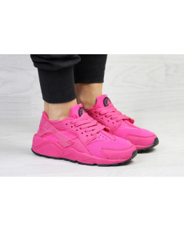 Жіночі кросівки Nike Air Huarache малиновые