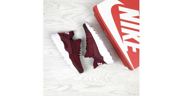 Nike huarache bordeaux outlet femme