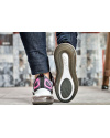 Купить Женские кроссовки Nike Air Max 720 серые с малиновым