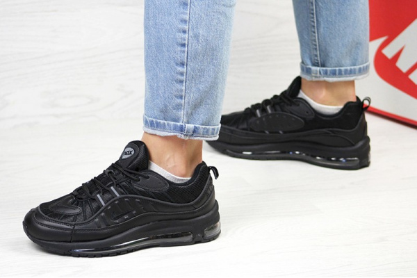 Женские кроссовки Nike Air Max 98 черные