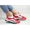 Женские кроссовки Nike Air Max 98 красные с белым