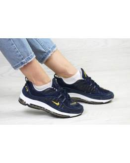 Женские кроссовки Nike Air Max 98 темно-синие
