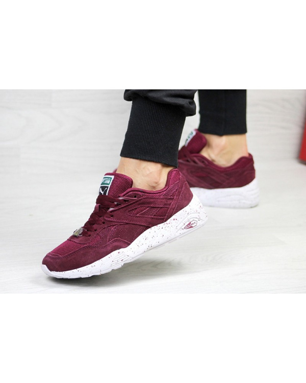 Жіночі кросівки Puma Trinomic R698 бордові