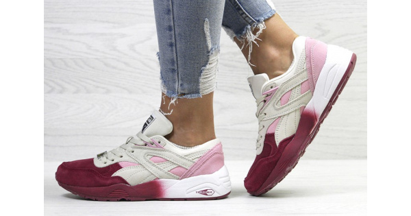 Puma trinomic r698 rose pale femme online