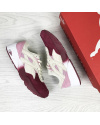 Купить Жіночі кросівки Puma Trinomic R698 рожеві з бордовим и бежевым