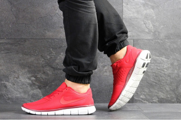 Мужские кроссовки Nike Free 5.0 красные