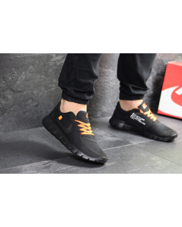 Мужские кроссовки Nike Free 5.0 x Off-White черные