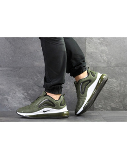 Мужские кроссовки Nike Air Max 720 хаки с белым