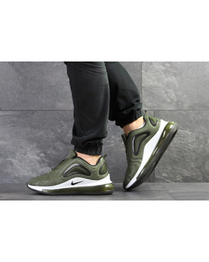 Мужские кроссовки Nike Air Max 720 хаки с белым
