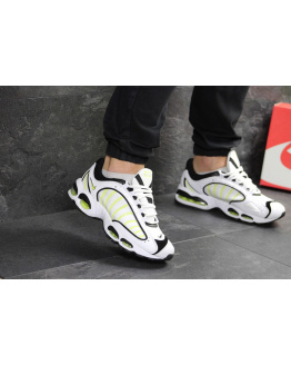 Мужские кроссовки Nike Air Max Tailwind 4 белые с неоновым