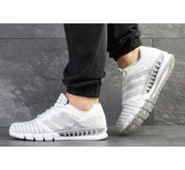 Мужские кроссовки Adidas Climacool Revolution белые с серым