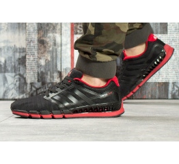 Мужские кроссовки Adidas Climacool Revolution черные с красным