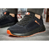 Купить Мужские кроссовки Adidas Cloudfoam черные с оранжевым