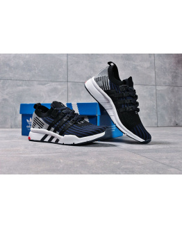 Чоловічі кросівки Adidas EQT Support Mid ADV Primeknit темно-сині з чорним