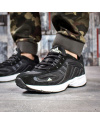 Купить Мужские кроссовки Adidas Galaxy K черные с белым