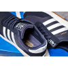 Мужские кроссовки Adidas Iniki синие с белым