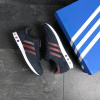 Купить Мужские кроссовки Adidas LA Trainer темно-синие с бордовым