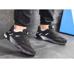 Мужские кроссовки Adidas Marathon черные с белым