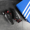 Купить Мужские кроссовки Adidas Marathon черные с красным
