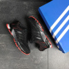 Мужские кроссовки Adidas Marathon черные с красным