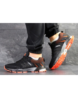 Чоловічі кросівки Adidas Marathon чорні з помаранчевим