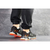 Купить Мужские кроссовки Adidas Marathon черные с оранжевым