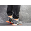 Купить Мужские кроссовки Adidas Marathon серые с оранжевым