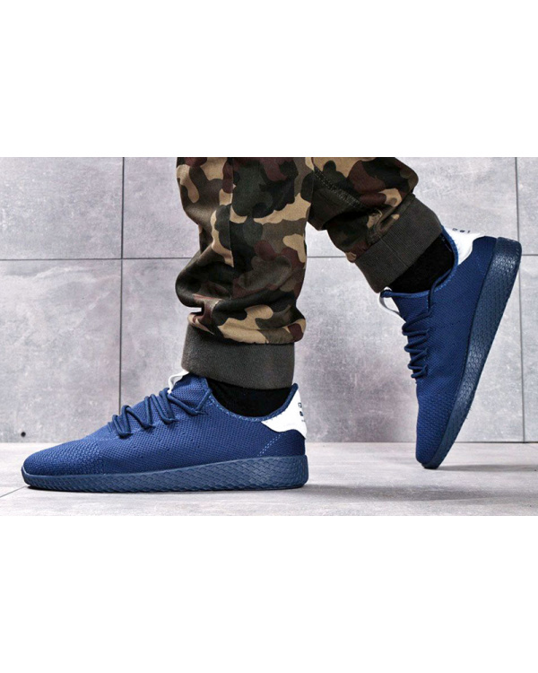 Чоловічі кросівки Adidas Pharrell Williams Tennis Hu темно-сині