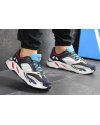 Купить Чоловічі кросівки Adidas Yeezy Boost Wave Runner 700 x Balance Life темно-сині з білим