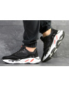 Чоловічі кросівки Adidas Yeezy Boost Wave Runner 700 x Balance Life чорні з білим