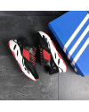 Купить Чоловічі кросівки Adidas Yeezy Boost Wave Runner 700 x Balance Life чорні з червоним