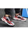 Купить Чоловічі кросівки Adidas Yeezy Boost Wave Runner 700 x Balance Life сірі з чорним и красным