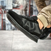 Мужские кроссовки Armani Jeans Sneakers черные